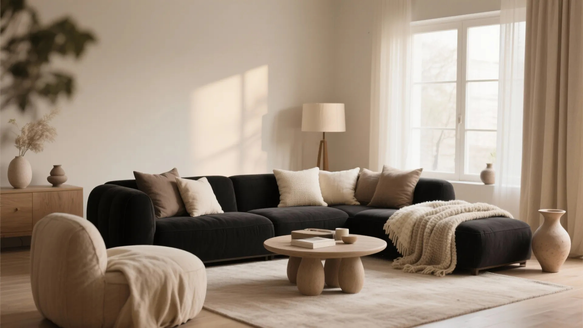 2. Layered Neutrals for Warmth