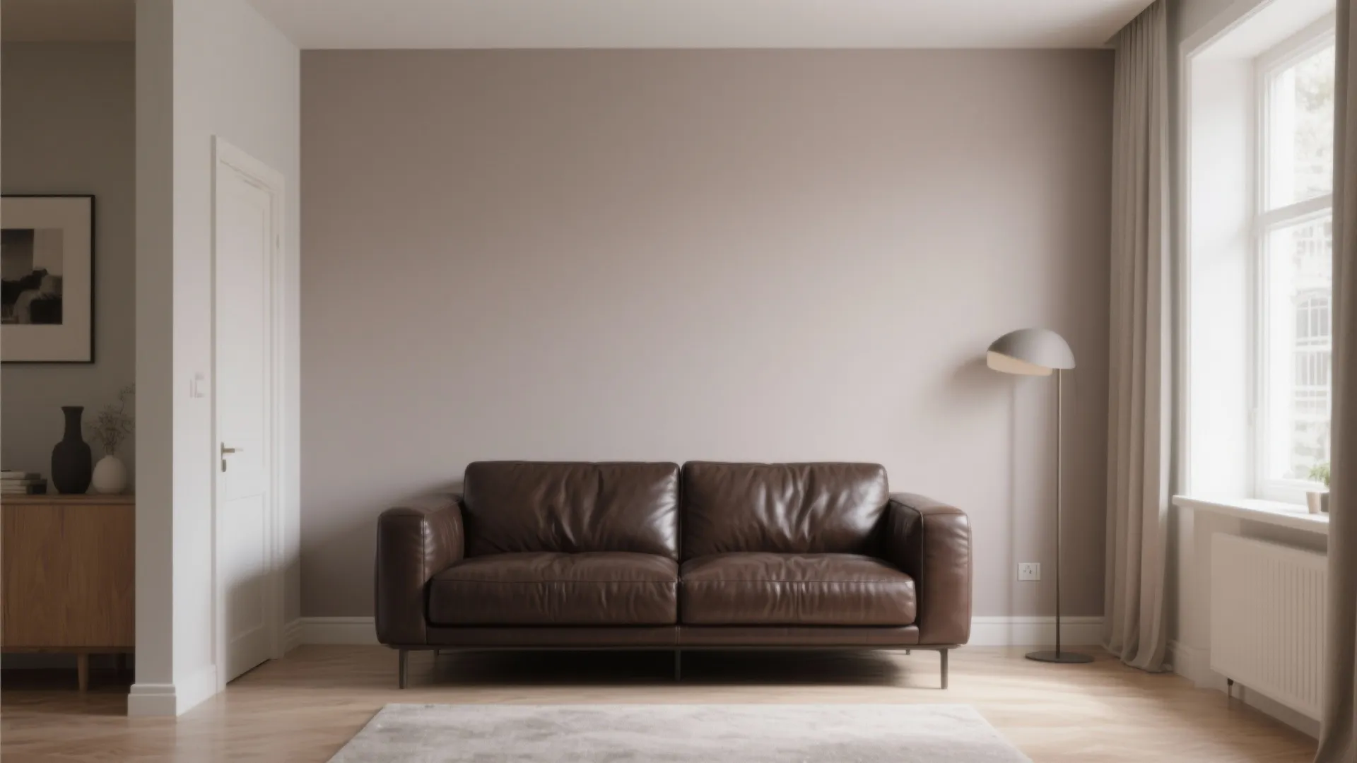 1. Neutral Walls to Highlight Rich Browns