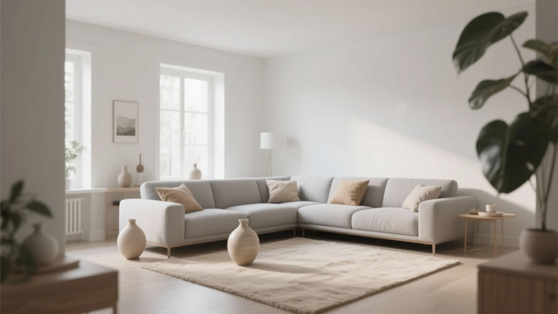 1. Neutral Tones with Warm Accents