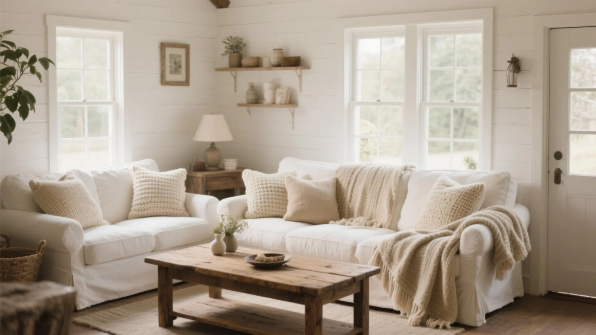 1. Neutral Palette with Warm Textures