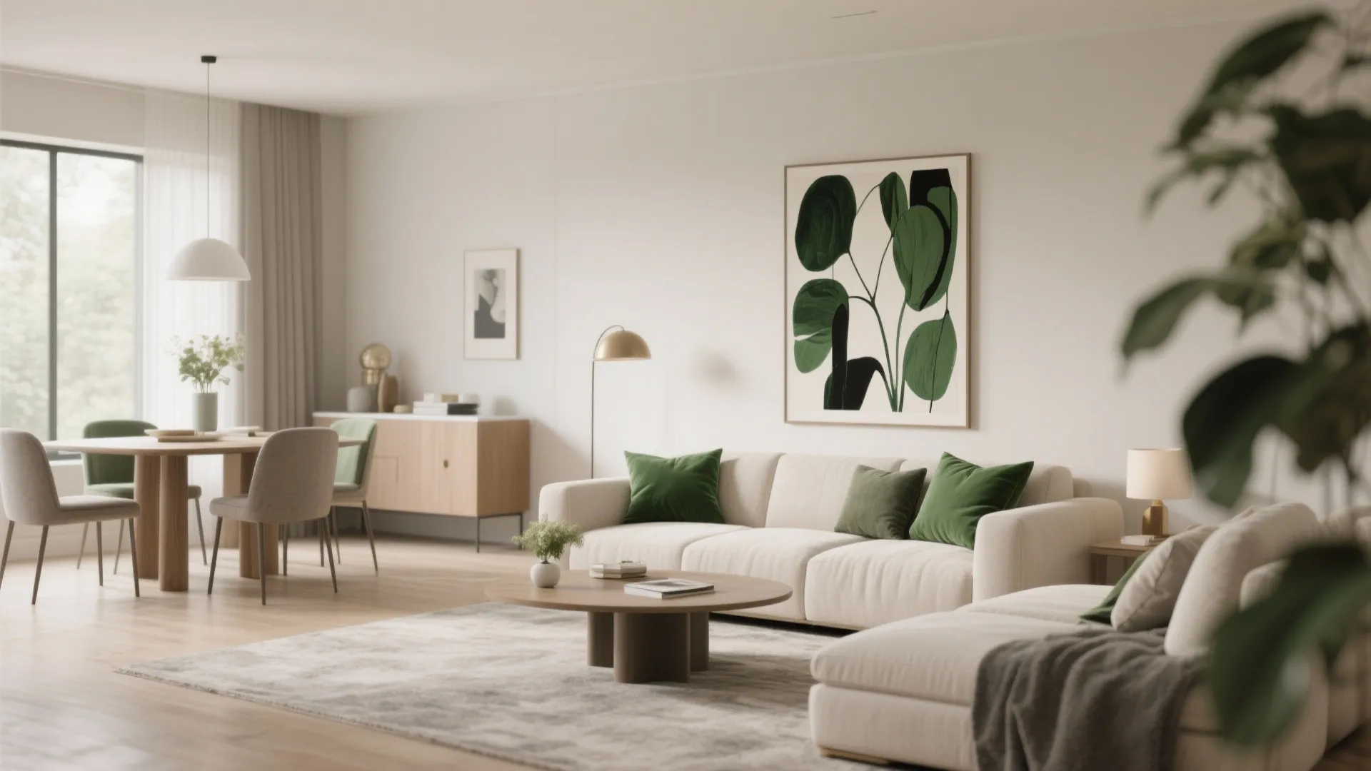 6. Neutral Palette With Color Pops