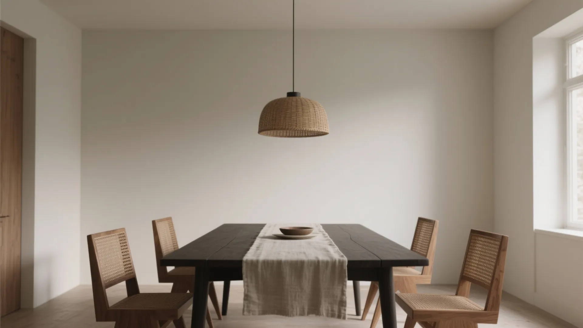 Soft Neutrals + Warm Wood