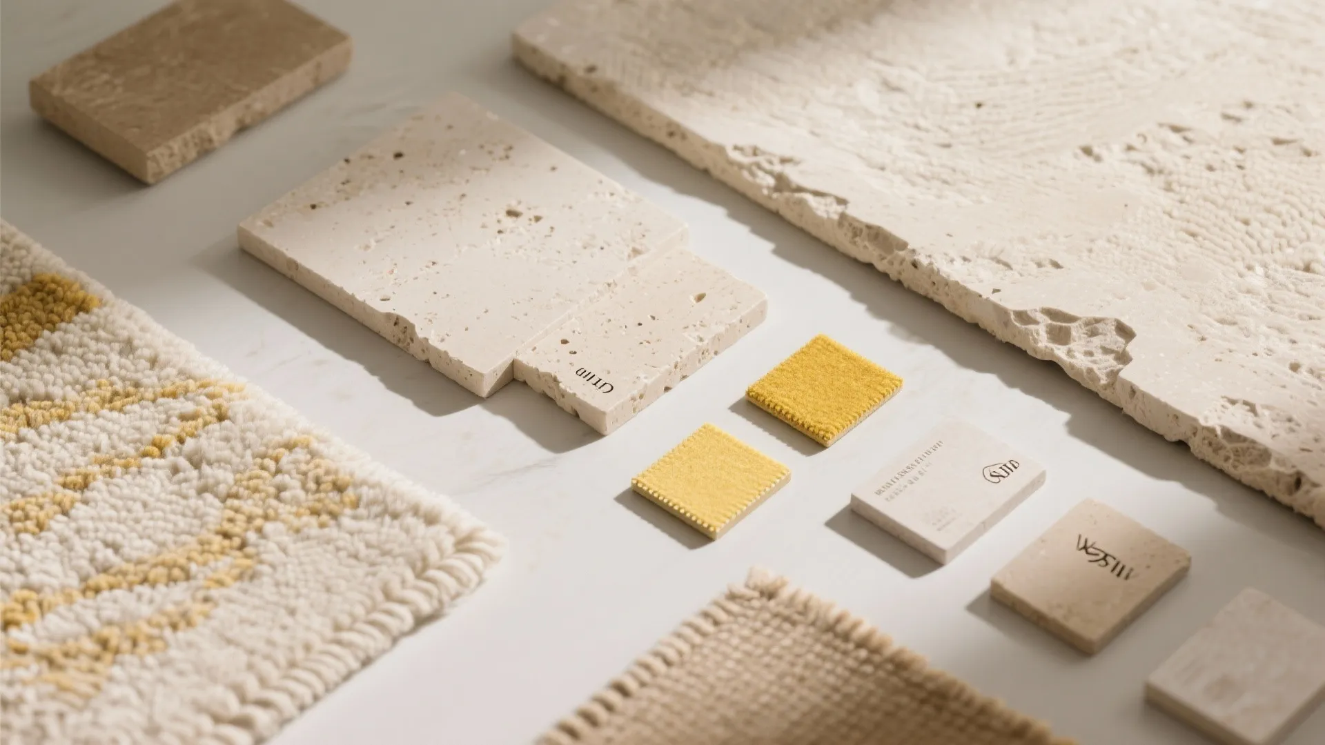 Idea 4: Layered Neutrals with Yellow Accents