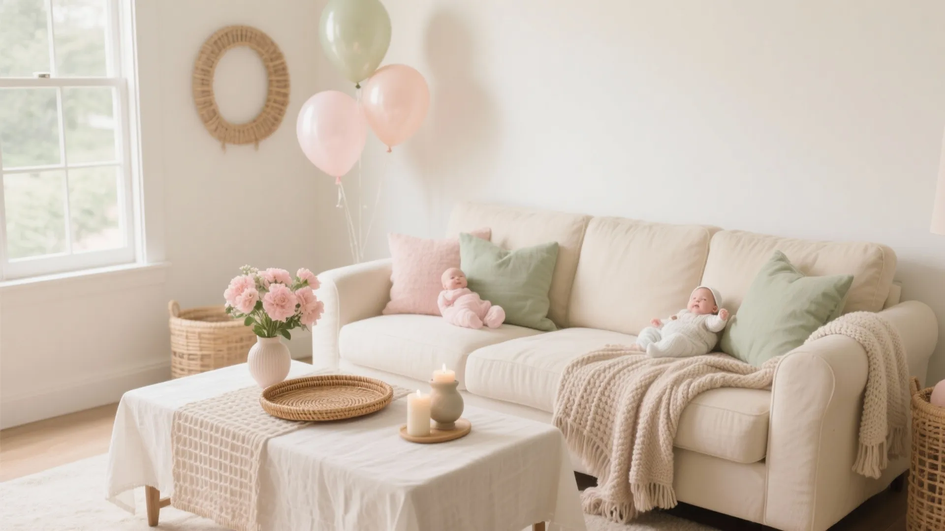 Soft neutrals with layered textures