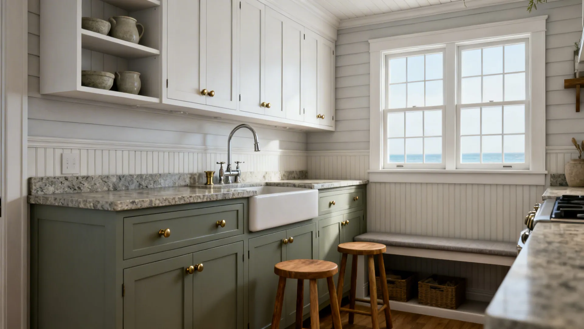 New England Style Kitchen Design: 5 Ideas