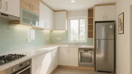 2 BHK Flat in New Mumbai: 5 Smart Kitchen Design Ideas