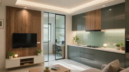 5 Design Ideas for a 1 BHK Flat in Newtown