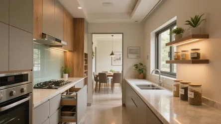 5 Small-Kitchen Design Ideas for a 3 BHK in New Town Kolkata
