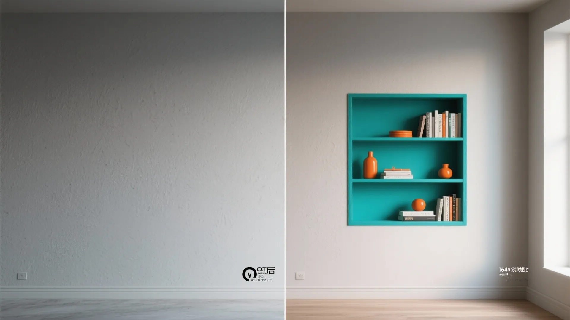 5. Bold Color Pop — Painted Niche or Trim