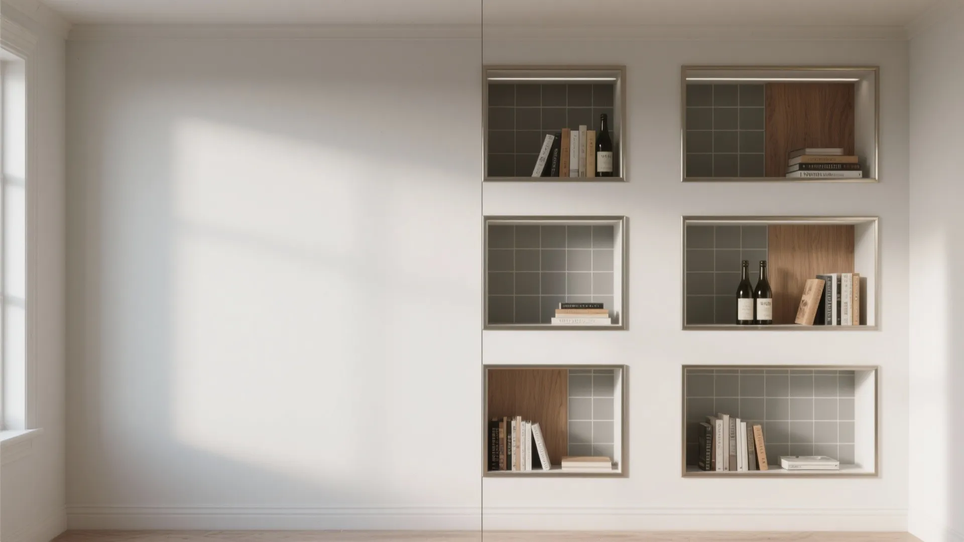 Idea 4: Recessed Niches Between Studs