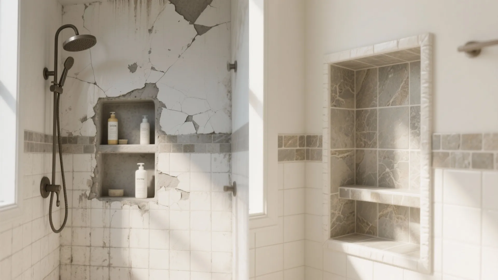 Shower Niches and Splash Zones with Pro-Level Sealing