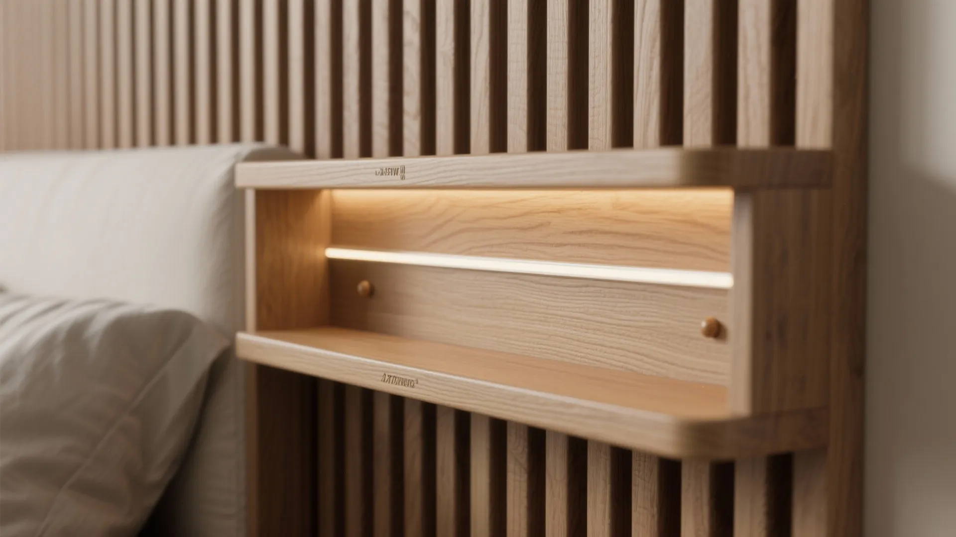 Headboard Wall Niche Rack