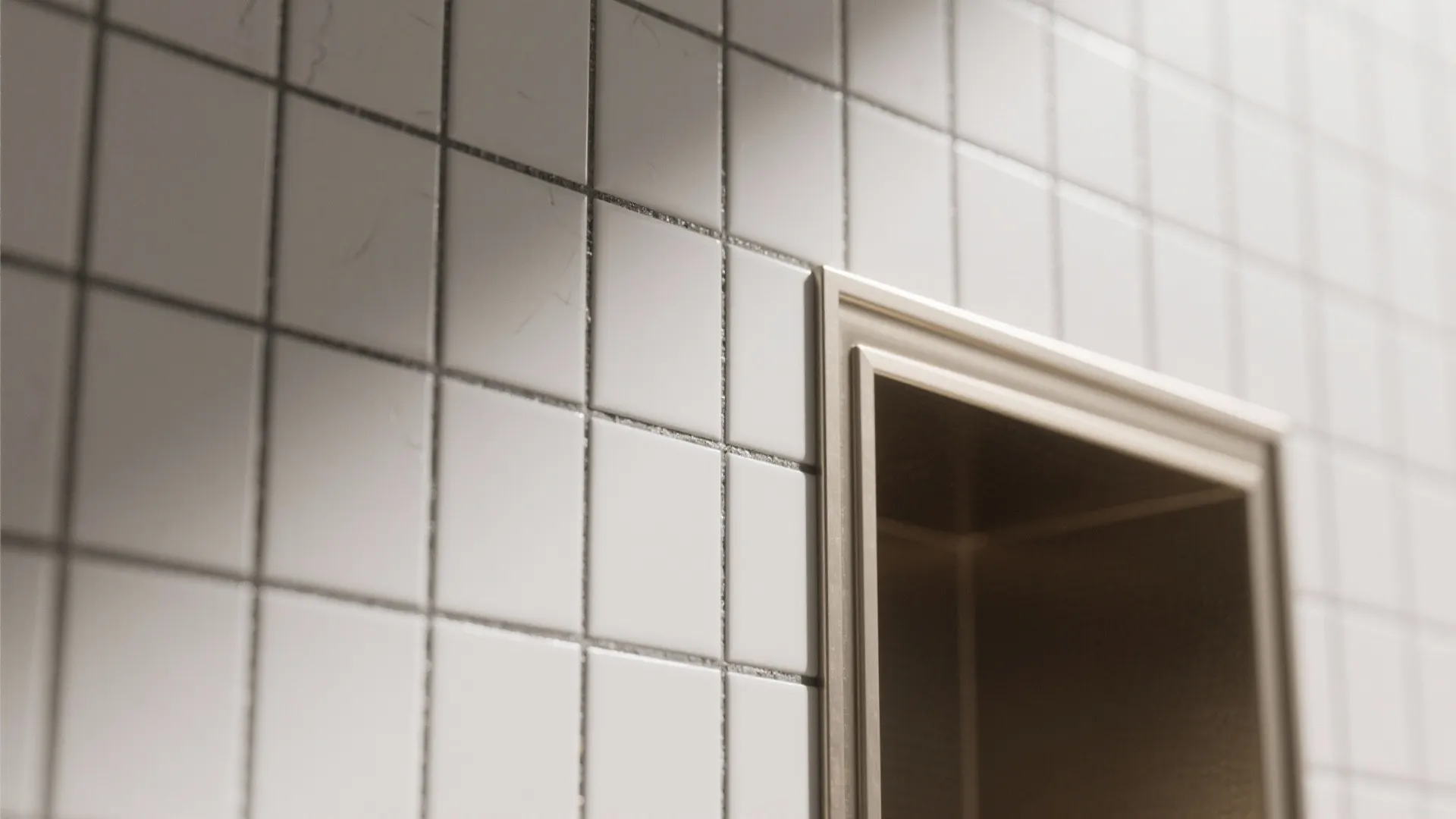 Vertical stack + shower niche rhythm