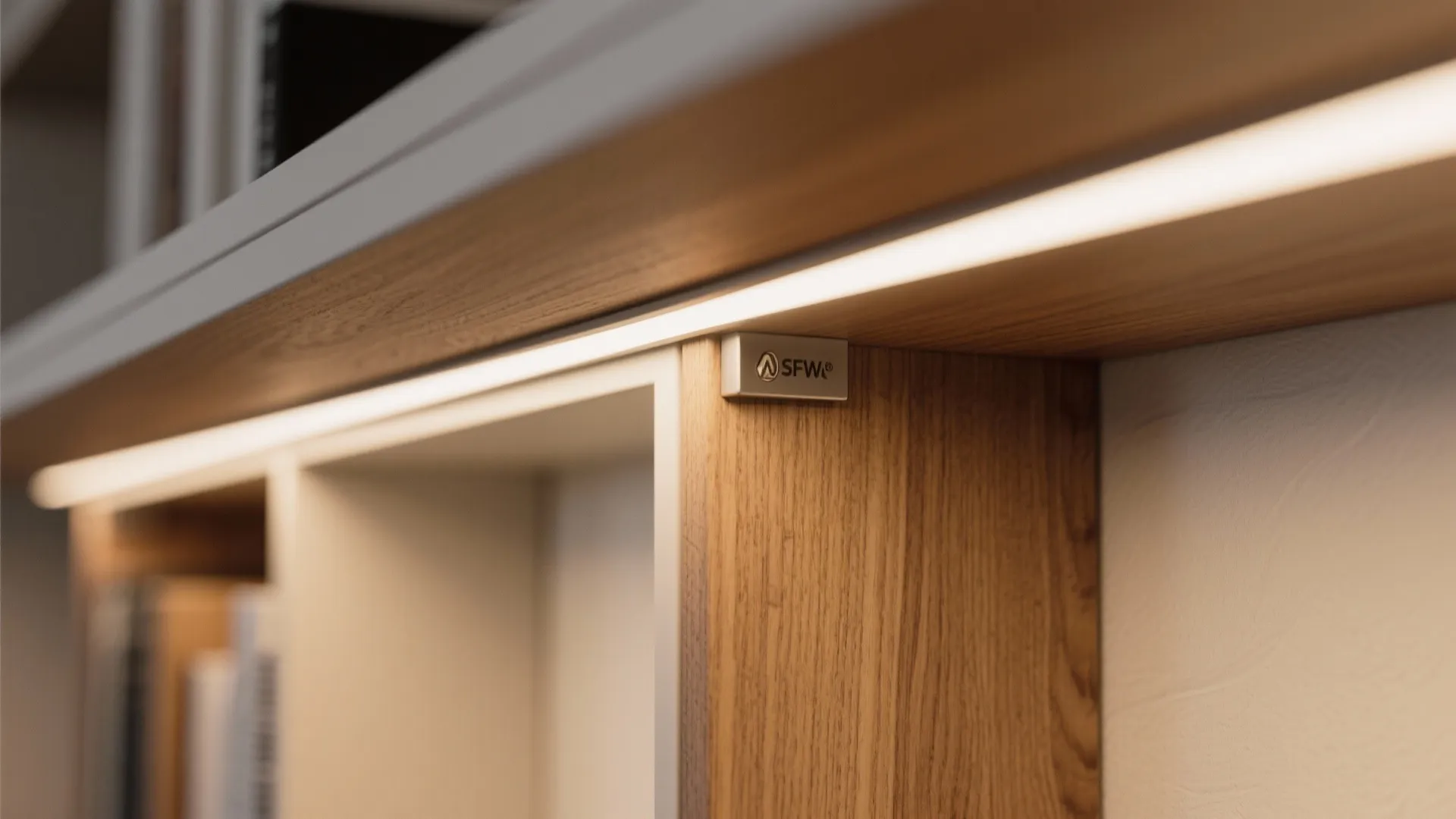 Built-in niches and vertical bookwalls