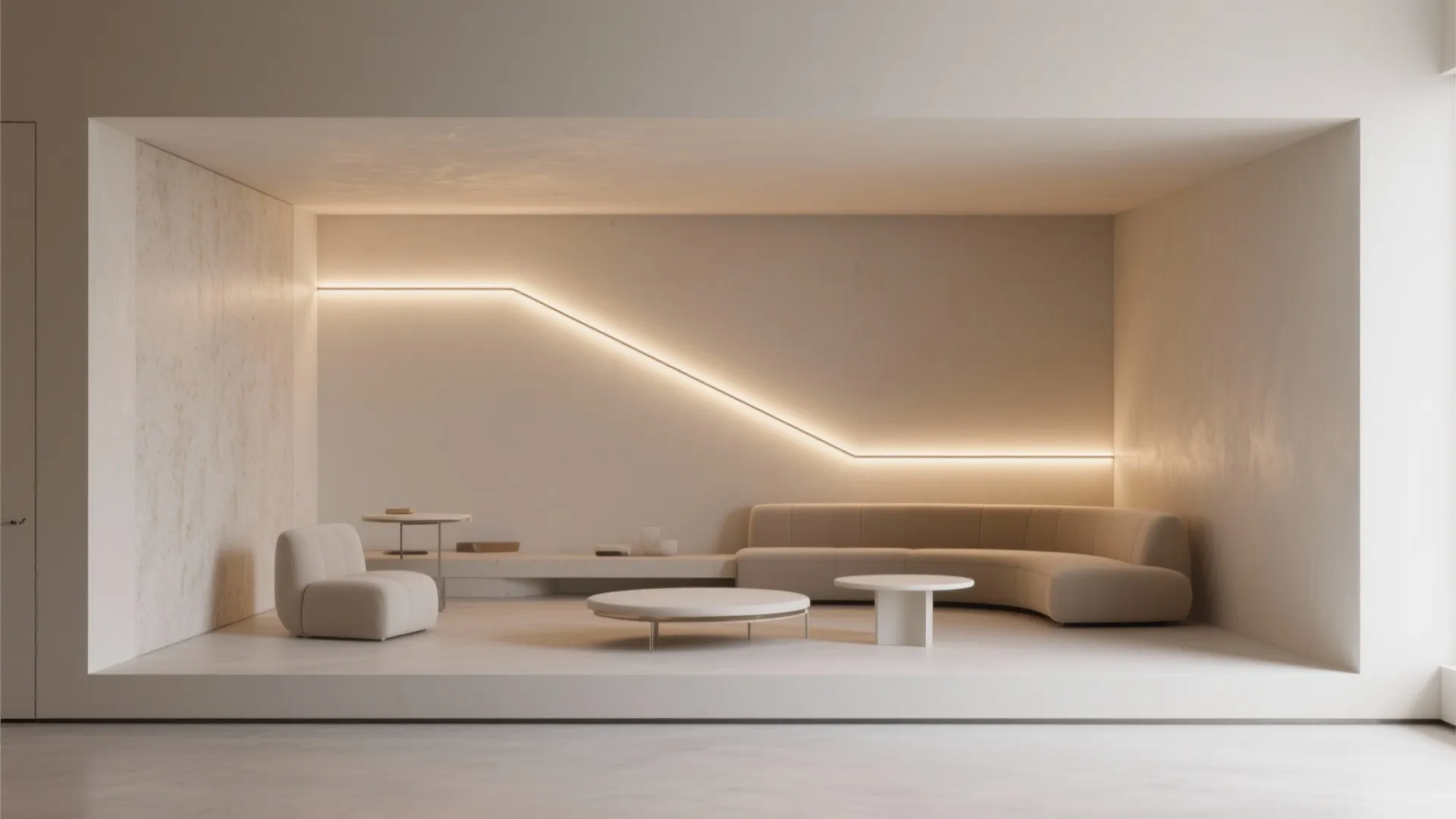 4. Use Linear Track to Emphasize Architectural Nooks