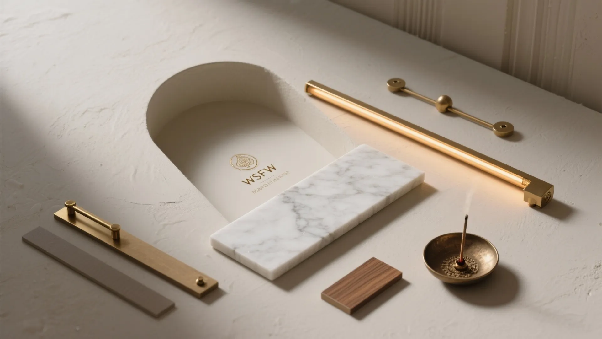 Minimalist Wall-Niche Mandir