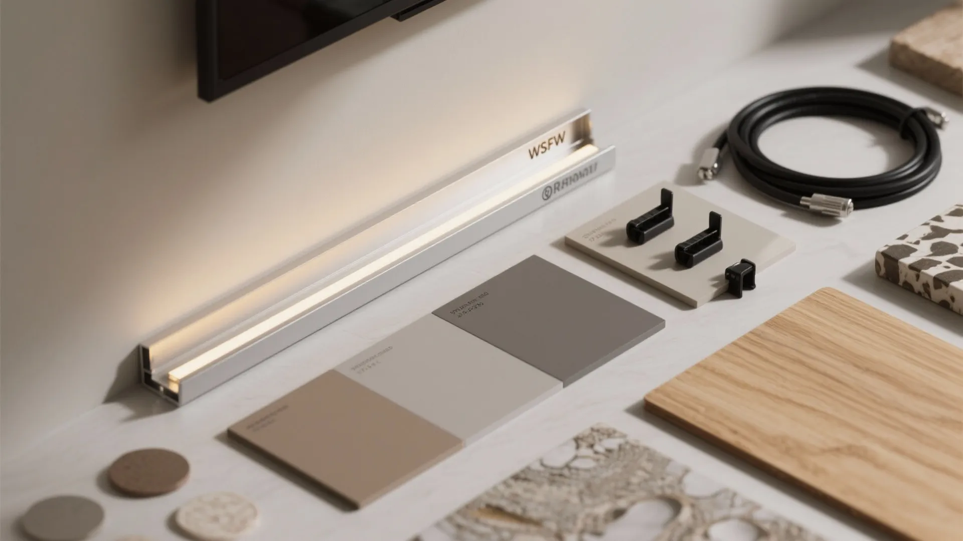 Built-in Niches with LED Backlight