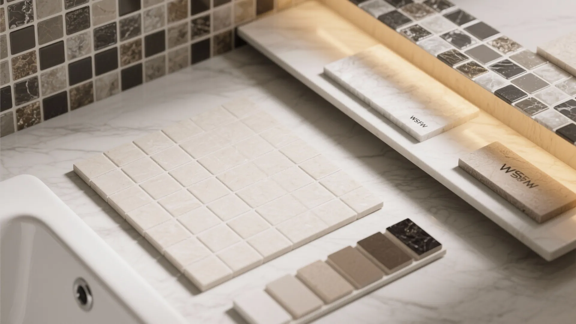 Accent Tile Niche as a Feature Wall