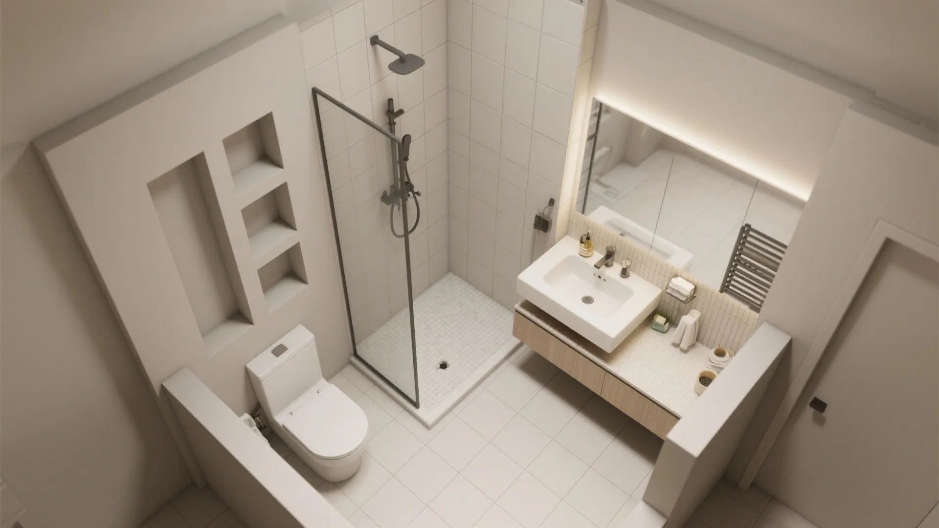 Plus Minus Niches: Storage that Disappears