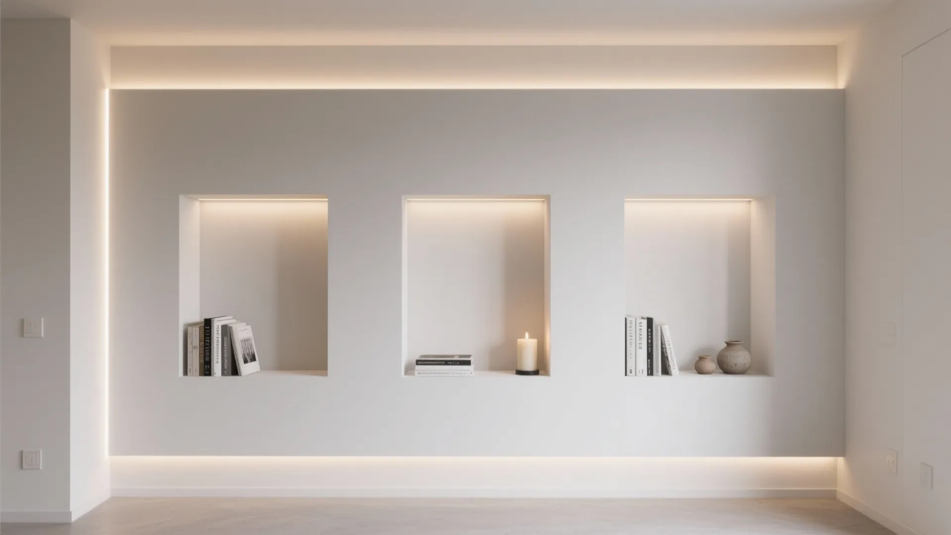 1) Sculpted Niches and Shadow Gaps