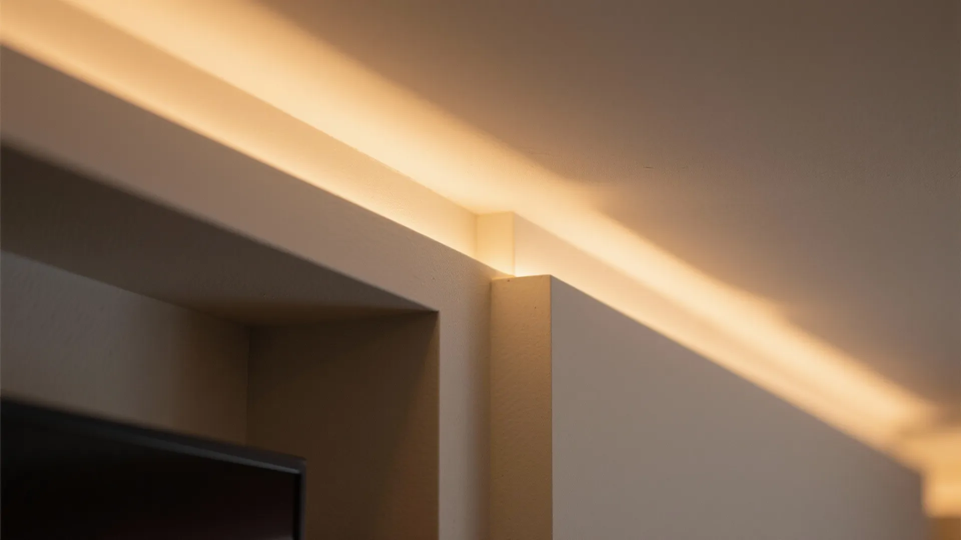 Built-in Niche with LED Backlighting