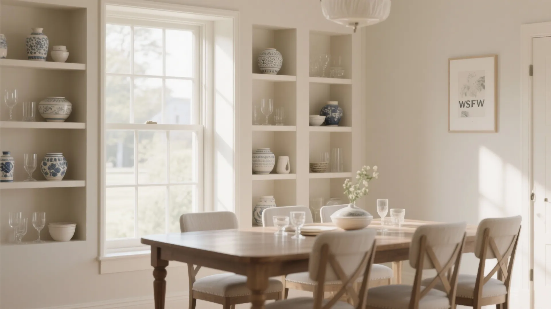 7. Display Niche Shelving