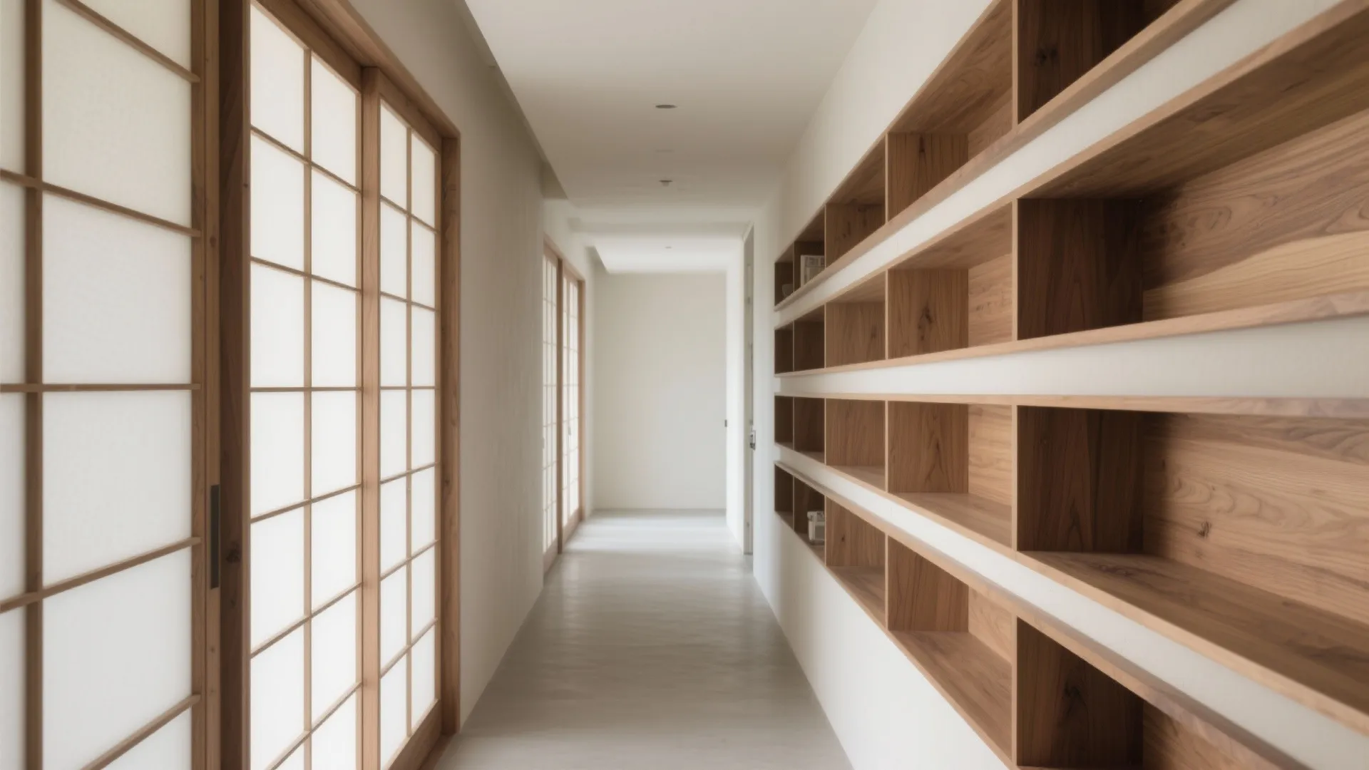 Tips 4: 5LDKの収納を“上下に分担”—吹き抜け脇の壁厚を活かす（小空间收纳・日本都市）