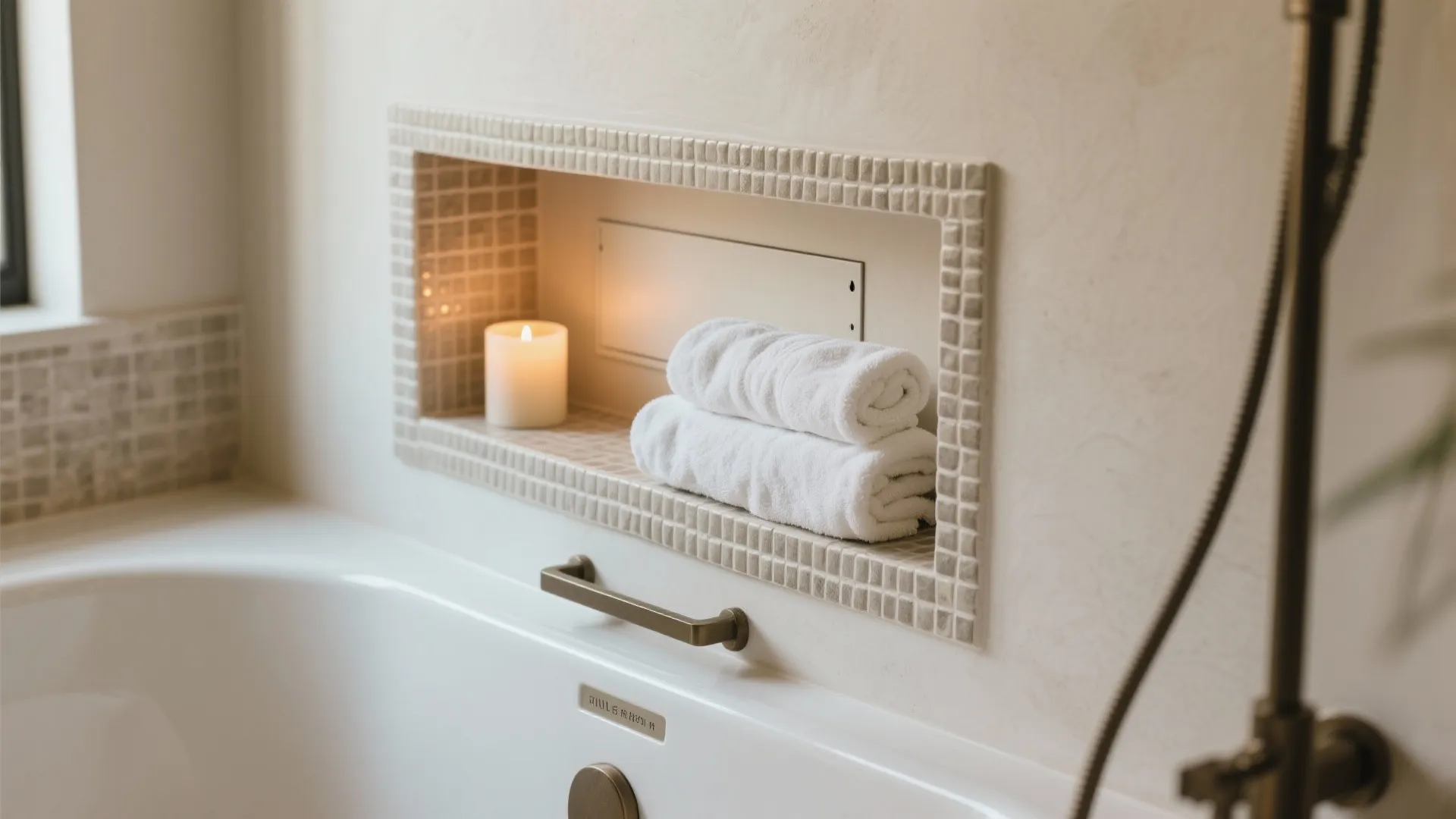 Deep-Soak Alcove with Niche Storage