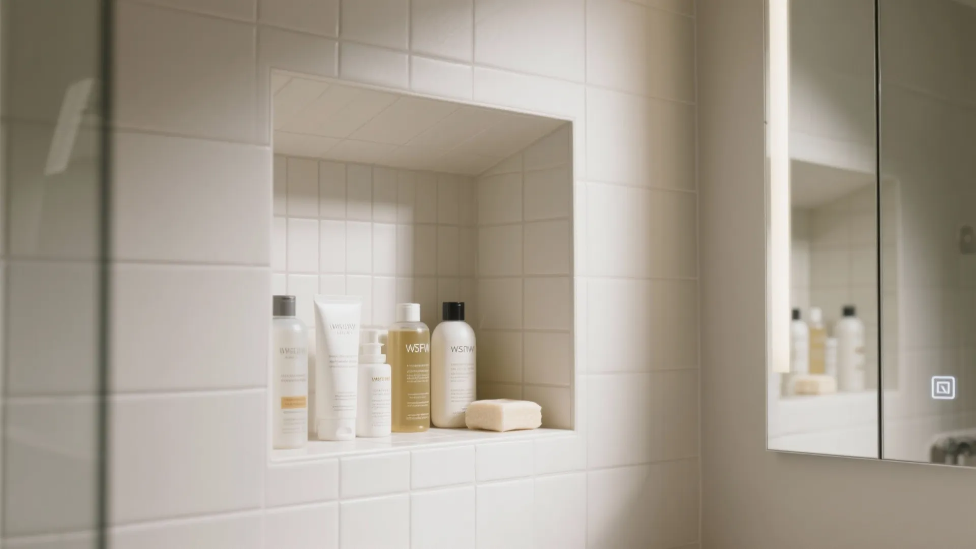 Vertical Storage and Built-In Niches