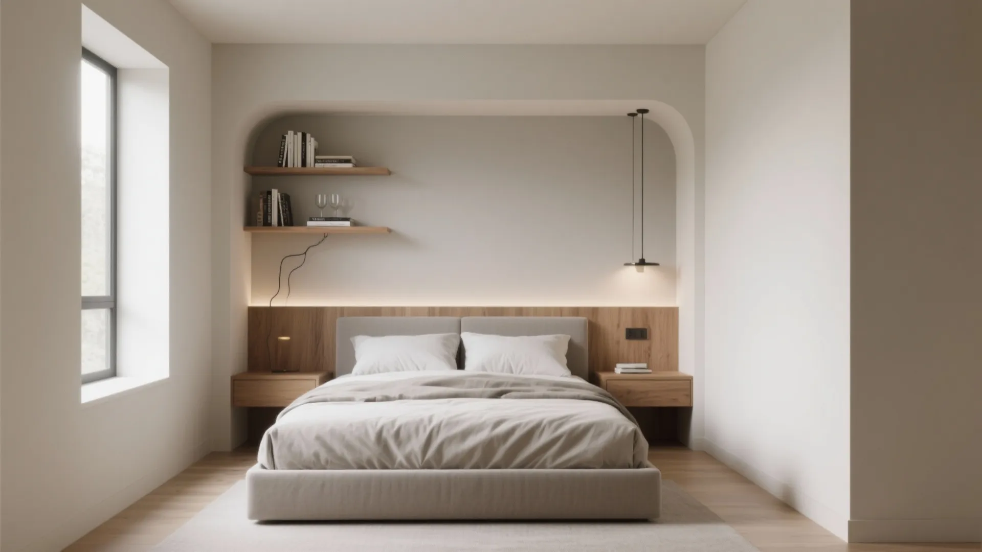 Built-In Niche Storage Wall: Reclaim Inches