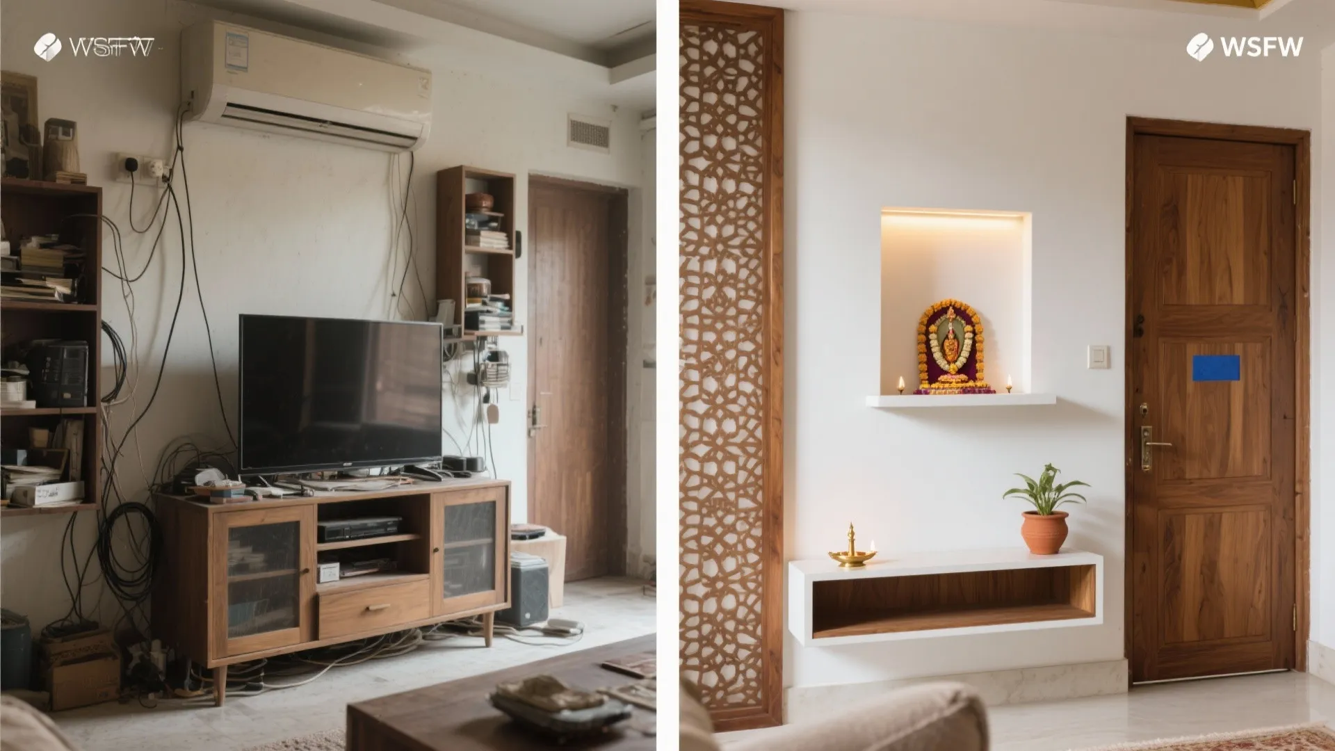 Smart Storage and Subtle Partitions: Niches, Slim Consoles, Jaali