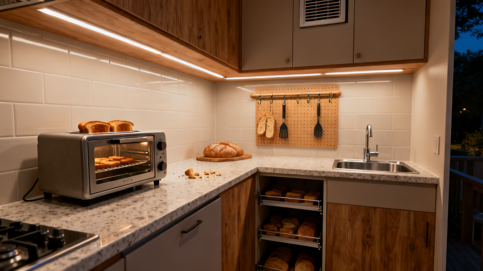Late-Night Toast in a Tiny Kitchen? Try a Night Bread Street Kitchen