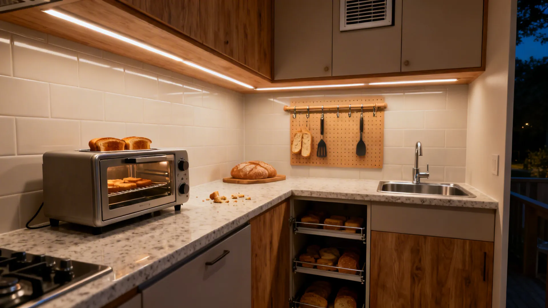 Late-Night Toast in a Tiny Kitchen? Try a Night Bread Street Kitchen
