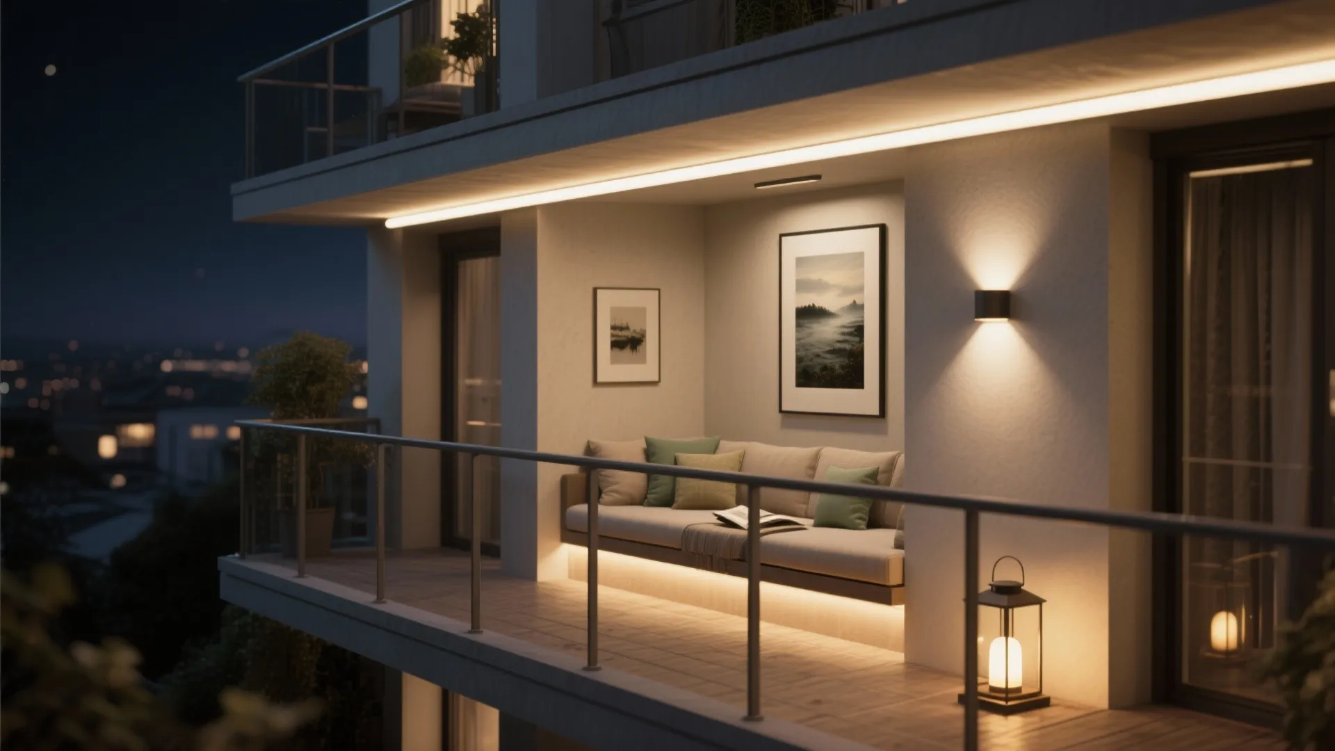 4) Night Gallery: IP-Rated Lighting That Loves Art