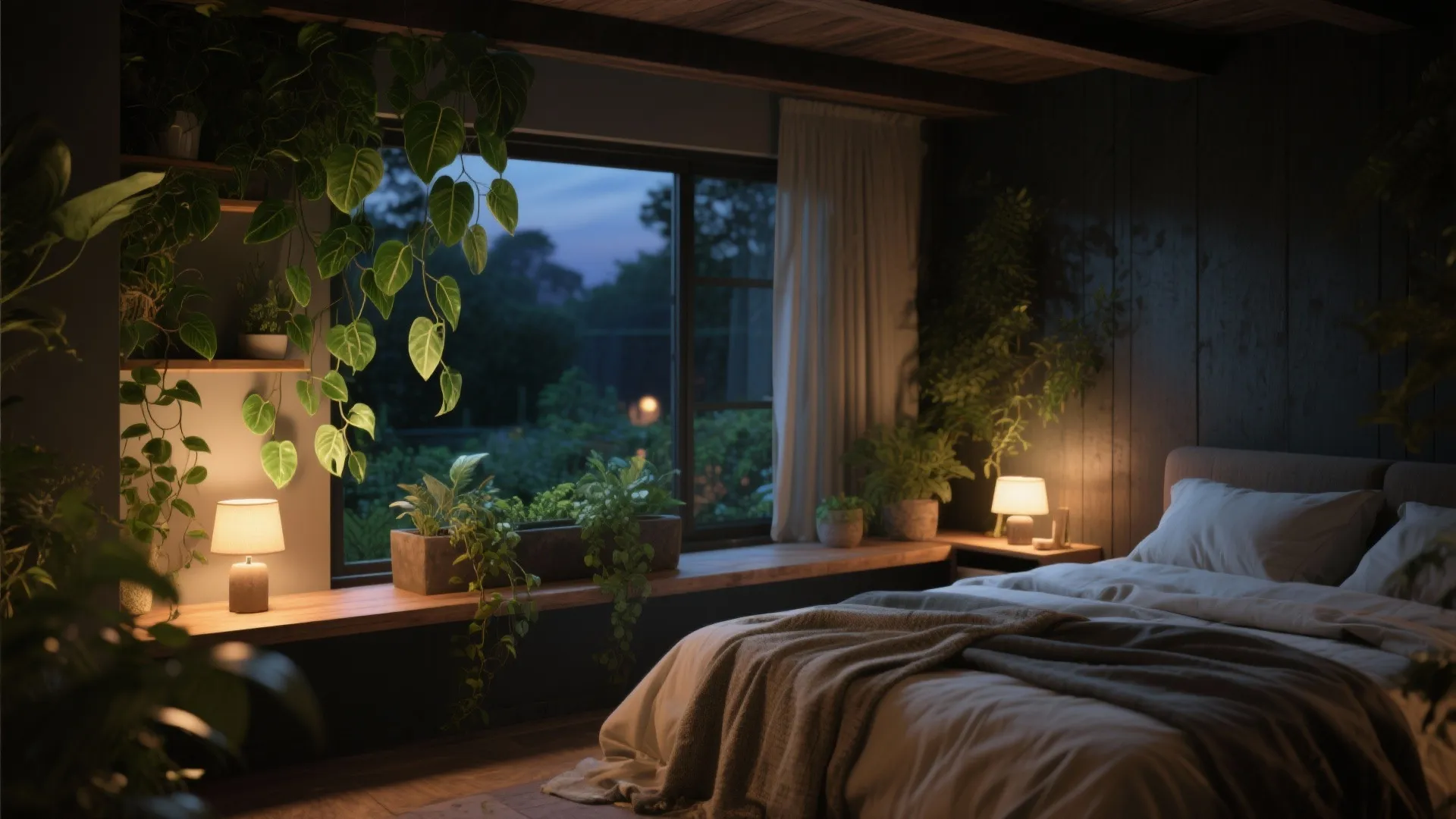 5. Night Garden: Lush, Low-Light Planting