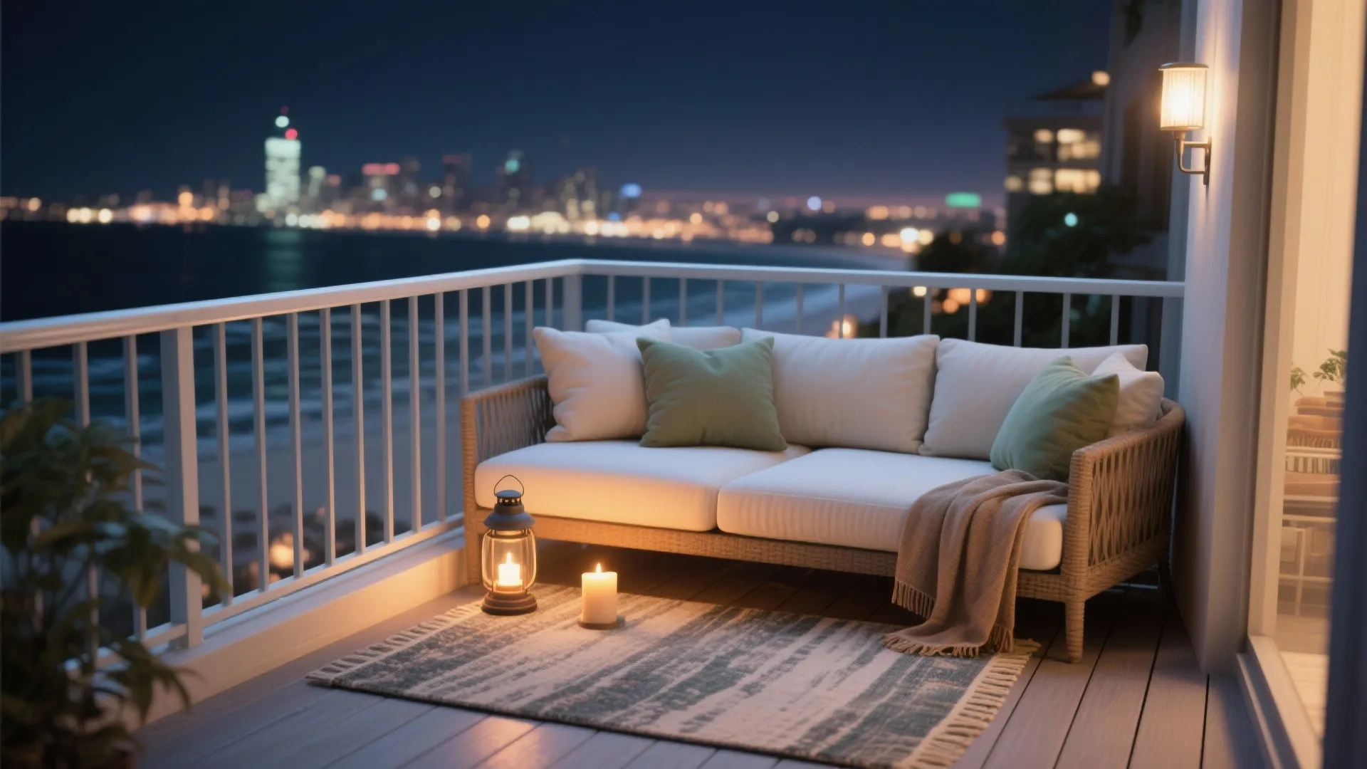 5) Layered Lighting, Rugged Textiles, and a Signature Vibe