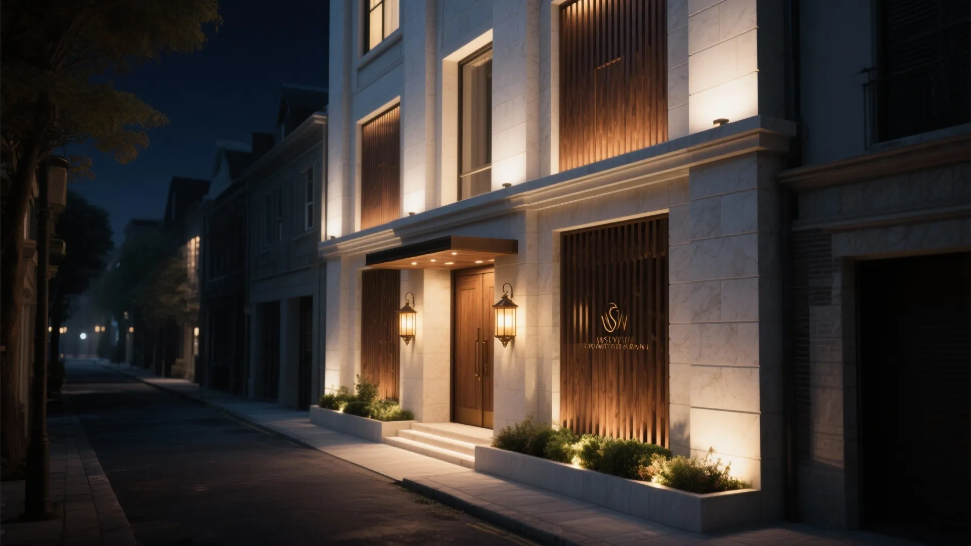 Nighttime Drama: Lighting and Landscape Integration