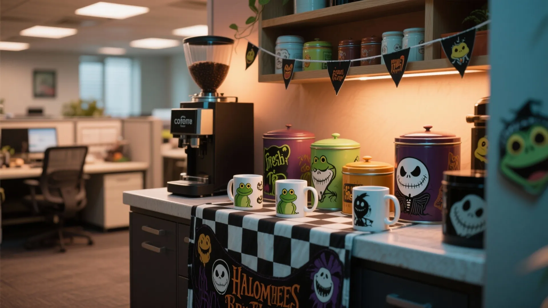 7. Nightmare Coffee Station