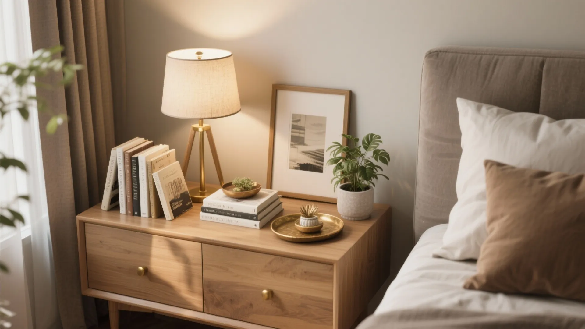 5 Bedroom Nightstand Decor Ideas: Creative and practical tips for styling your nightstand without clutter