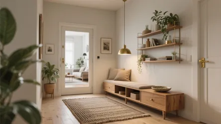 No Foyer Small Living Room: 5 Clever Ideas