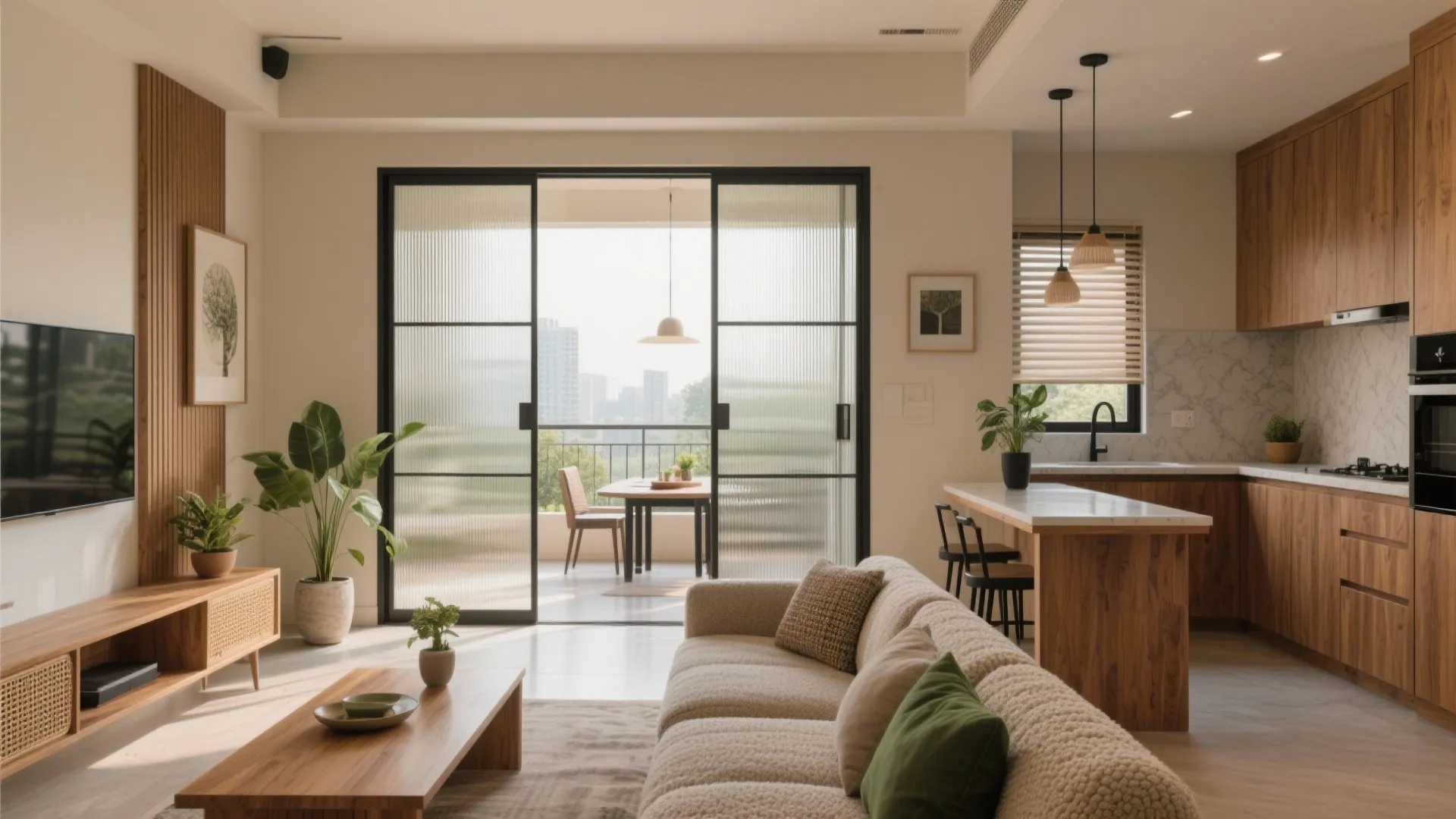 2 BHK Apartment Noida: 5 Smart Design Ideas: Real designer tips to optimize a 2 BHK apartment in Noida—space-savvy storage, airy partitions, a practical L-shaped kitchen, warm materials, and flexible furniture.