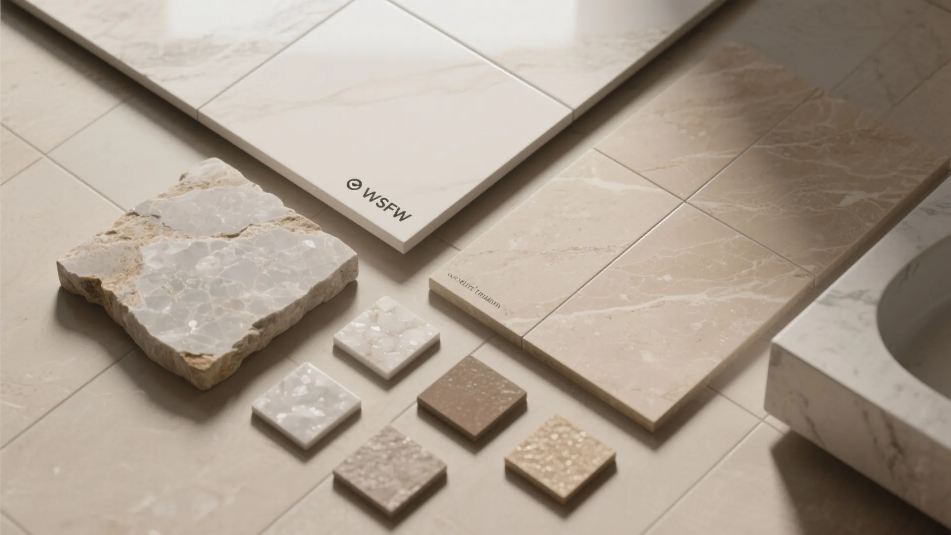 3. Choose hard, non-porous materials for wet zones