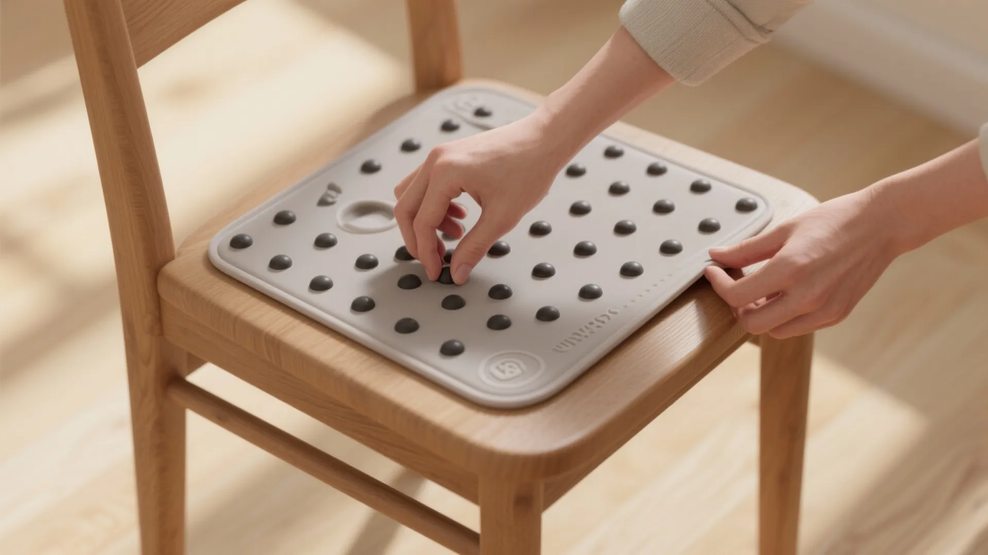 3. Non-slip backing and simple DIY grips