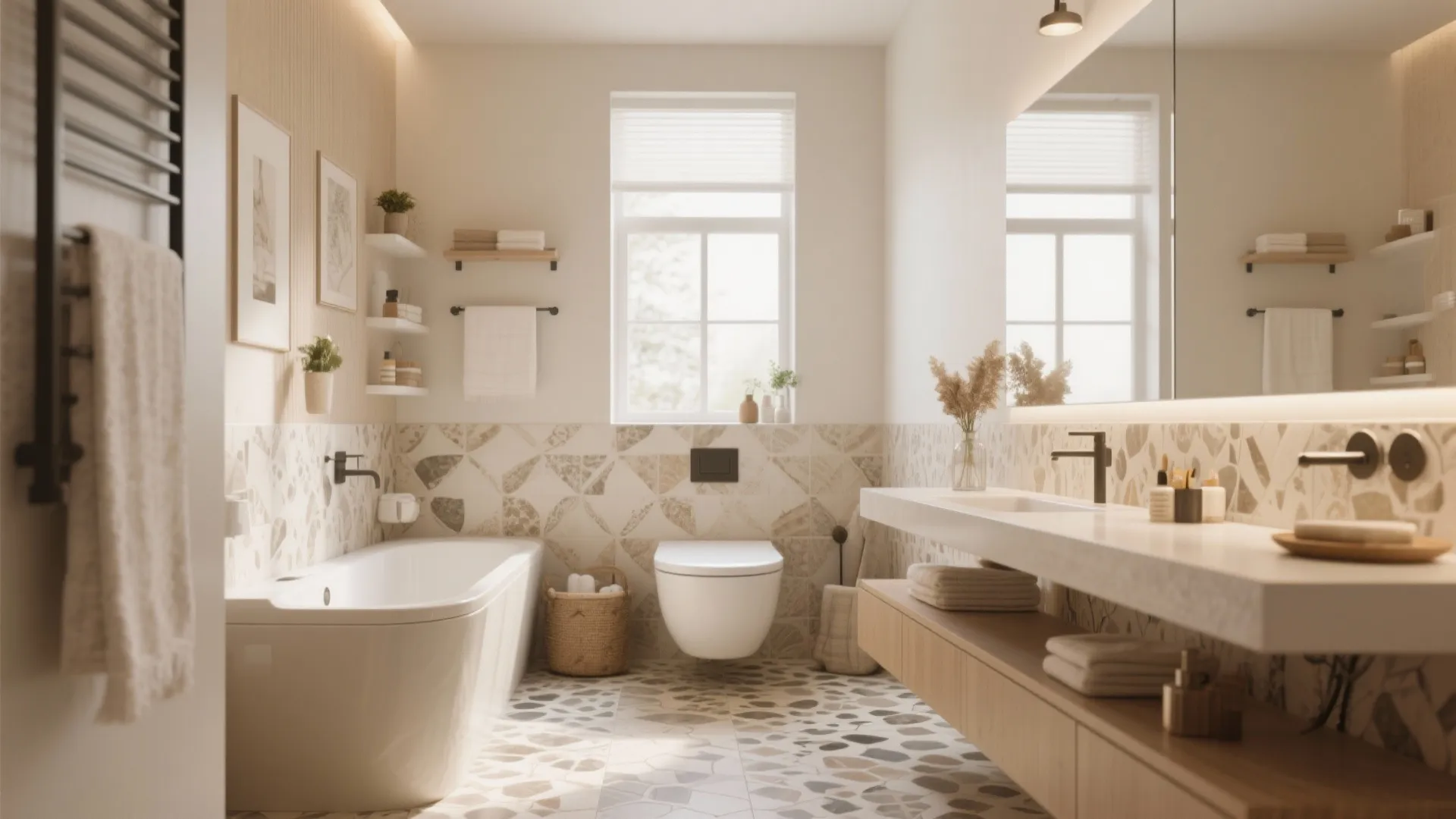 Creative Bathroom Floor Ideas Without Tile: Explore Unique Alternatives for Your Bathroom Flooring