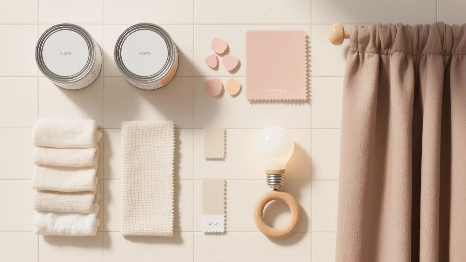 Non-Toxic Paints, Natural Textiles, and Sleep-Friendly Lighting