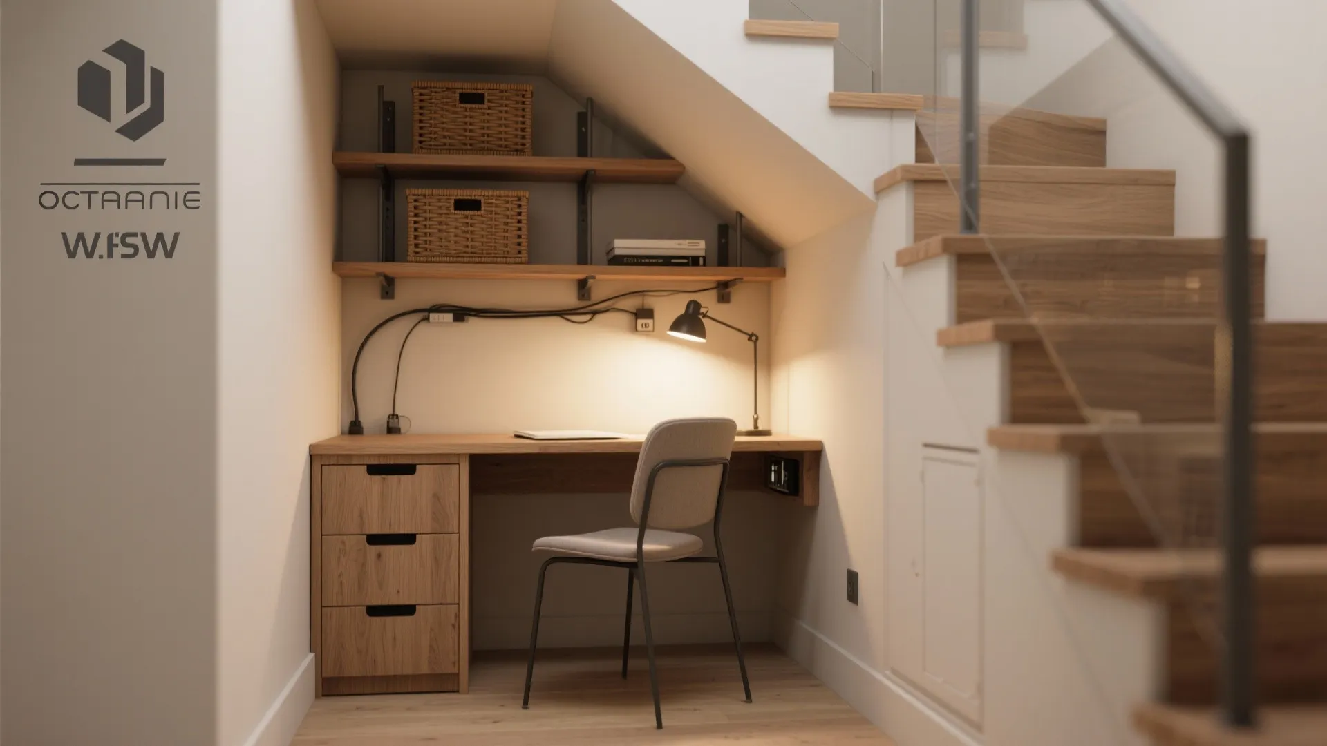 Nook-to-desk conversion