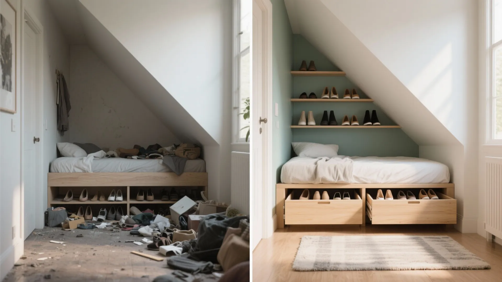 5. Optimize overlooked spaces: under-bed and hallway nooks