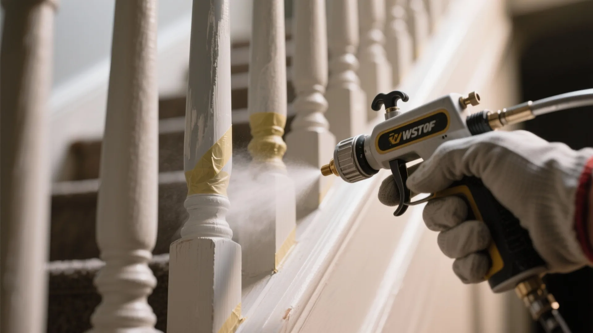 4. Reach tricky nooks and trims without a brush