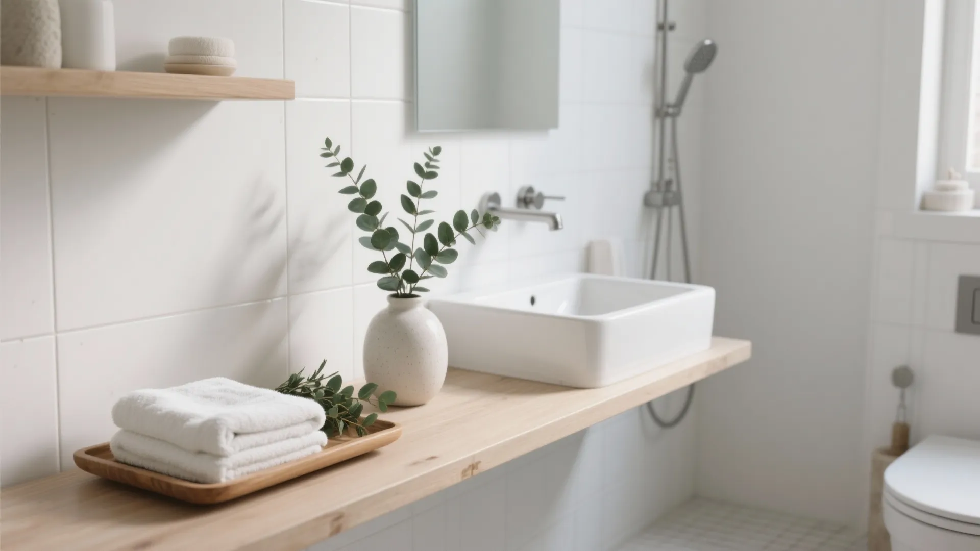 2. Nordic Spa with Evergreen Accents