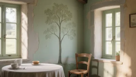 Normandy painted tree: 5 small-space ideas